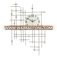 Large Custom Wall Clock China Iron Wire Home Decor Creative Design